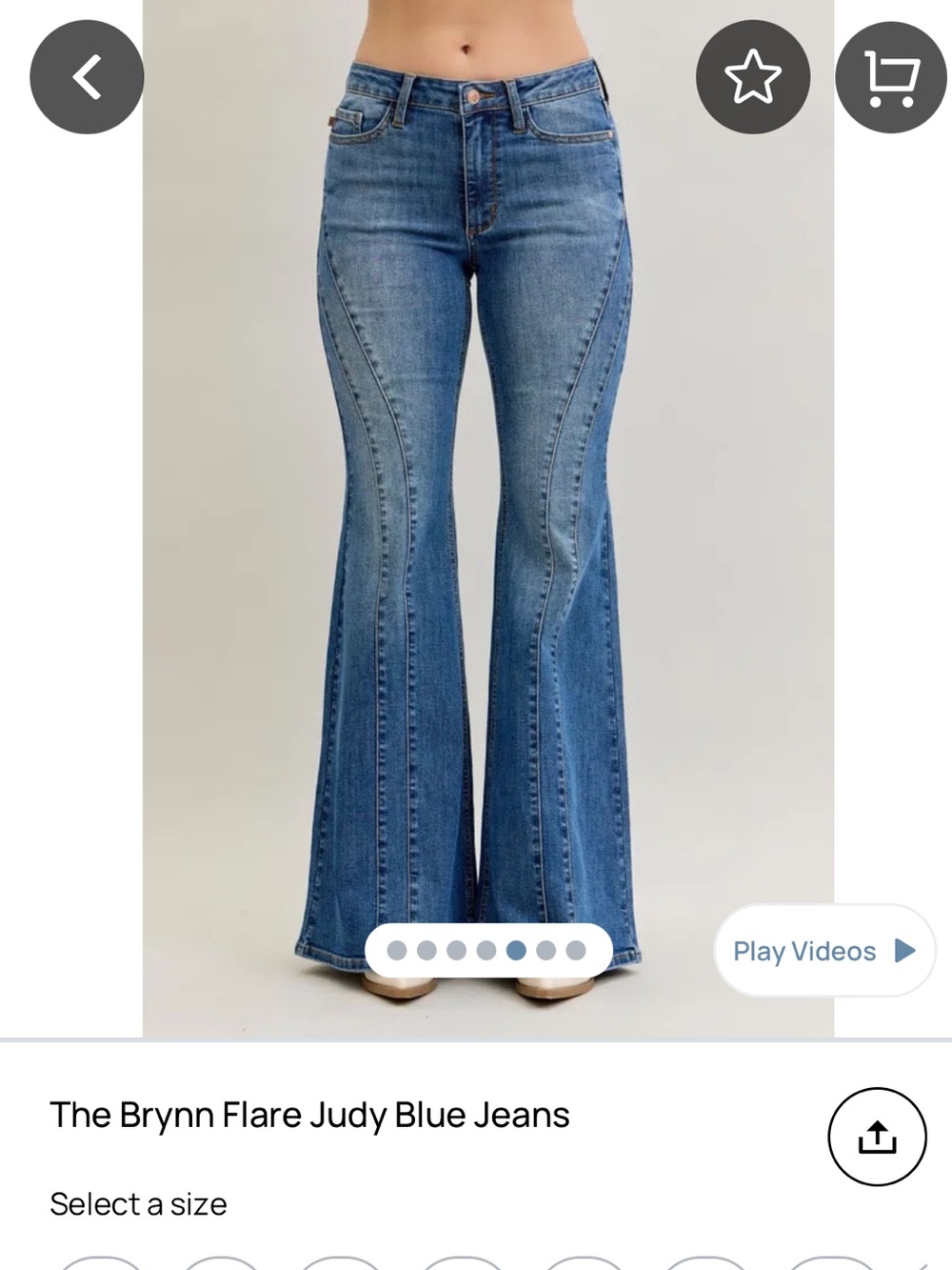Brynn flare jeans